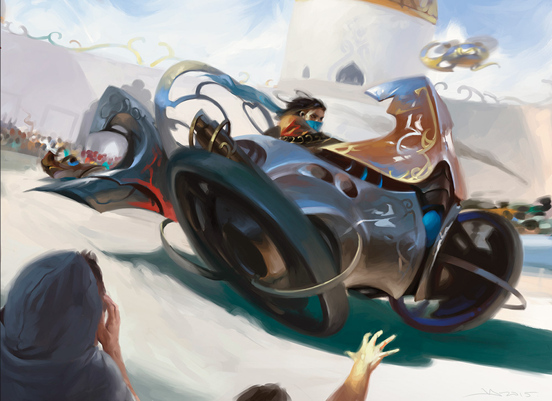 Ovalchase Dragster, by Victor Adame Minguez